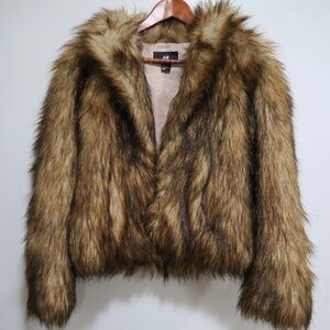 H&M Faux Fur Coat